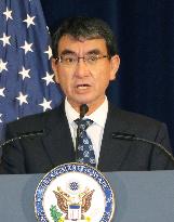 Japan, U.S. vow to boost alliance to deter N. Korea