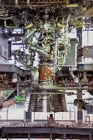 Japan's space center shows off new rocket engine