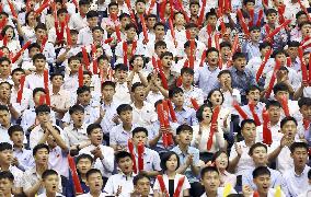 Inter-Korean basketball teams hold matches in Pyongyang