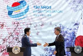 120th anniversary of Japan-Argentina ties