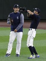 Baseball: Yusei Kikuchi, Ichiro Suzuki