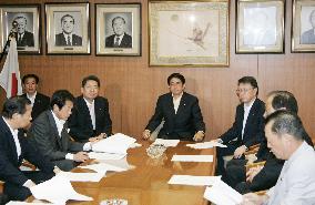 LDP board gives go-ahead for Abe to remain as party leader