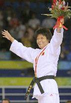 China's Xian takes gold at women's 52kg class judo