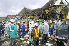 At least 9 die in tornado in northern Japan