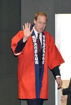 Britain's Prince William in Tokyo