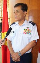 Japan's navy chief, Vietnam confirm free passage in South China Sea