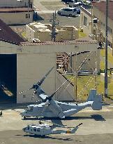 Osprey arrives in Tokyo for 1st time since crash in Hawaii