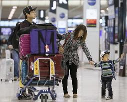 Exodus of New Year holidaymakers heading abroad peaks in Japan