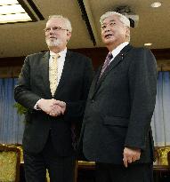 Japan, U.S. reaffirm coordination on Futenma relocation plan