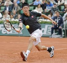 Nishikori defeated in French Open 4th round