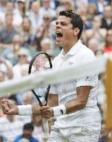 Raonic advances to Wimbledon final