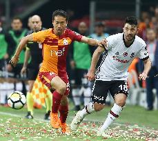 Football: Galatasaray vs Besiktas