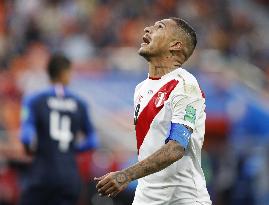 Football: France vs Peru at World Cup