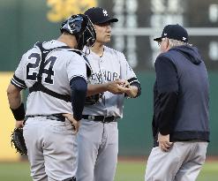 Baseball: Yankees v Athletics