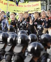 NGOs hold large rally in Sapporo ahead of G-8 summit