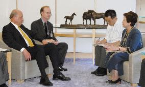 Negroponte reaffirms support for Japan on N. Korea abductions