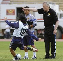 Japan squad tune up for Asian cup qualifiers