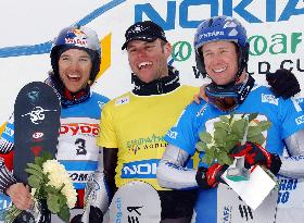 Schoch wins men's parallel slalom at World Cup