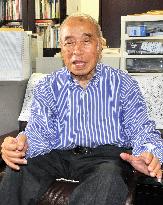 Former Okinawa Gov. Ota recalls Battle of Okinawa in WWII