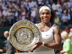 Serena Williams grabs 21st Grand Slam title with Wimbledon