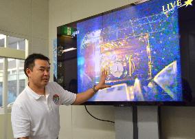 Japanese astronaut commends use of robotic arm by colleague in space