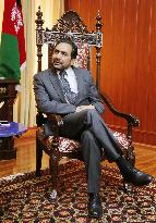 Afghan president's special envoy interviewed