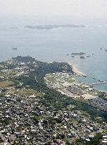 U.S. Navy's White Beach base in Okinawa