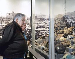 Ex-Uruguayan President Mujica visits Hiroshima