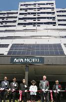 APA Group holds grand opening of 1st hotel abroad in U.S.