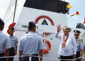 Philippines receives first of 10 new Japan-funded patrol vessels
