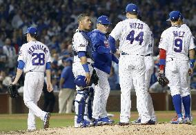 Baseball: Dodgers win Game 2 to even NLCS