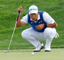 Golf: Matsuyama stays stroke back at Phoenix Open