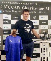 Rugby: Richie McCaw supports Japan's recovery from 2011 disaster