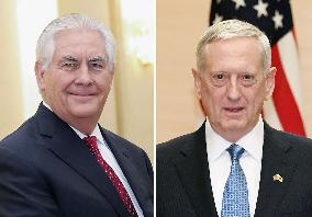 Tillerson, Mattis to visit Australia for ministerial talks