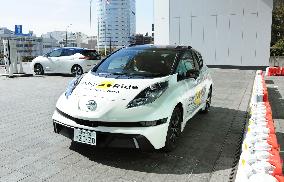 Nissan's self-driving cab