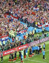 Football: Croatia vs England at World Cup