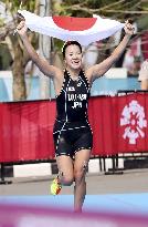 Asian Games: Takahashi wins gold in women's triathlon