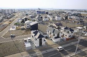 Recovery in 2011 tsunami-hit area in Japan