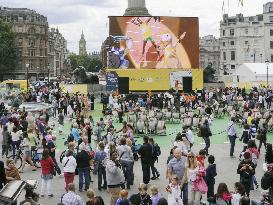 London 1 year before Olympics