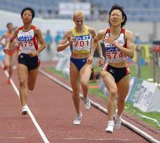 Sugimori wins women's 1,500 at Asian championships