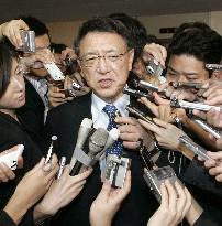 Abe names ex-health minister as LDP'S General Council chief