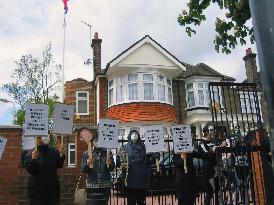 N. Korean Embassy opens in west London suburb