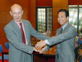 Amari meets with WTO's Lamy