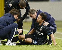 Nagatomo reinjures leg in Inter victory