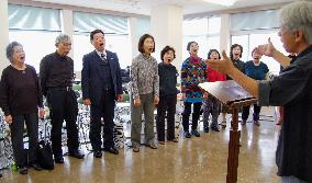 Nagasaki A-bomb survivors' choir to sing in NY