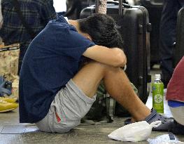 Strong typhoon hits Japan's Kyushu, injures many