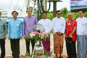 Ceremony to mark start of construction of 2nd Thai-Myanmar bridge