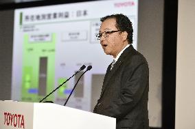 Toyota posts record net profit for 1st half of FY 2015