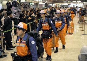 Relief workers return from N.Z.