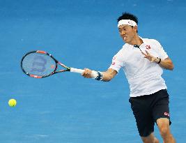 Nishikori knocked out in Brisbane Int'l quarterfinal